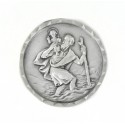 Médaille Magnétique de Saint Christophe Patron des Voyageurs