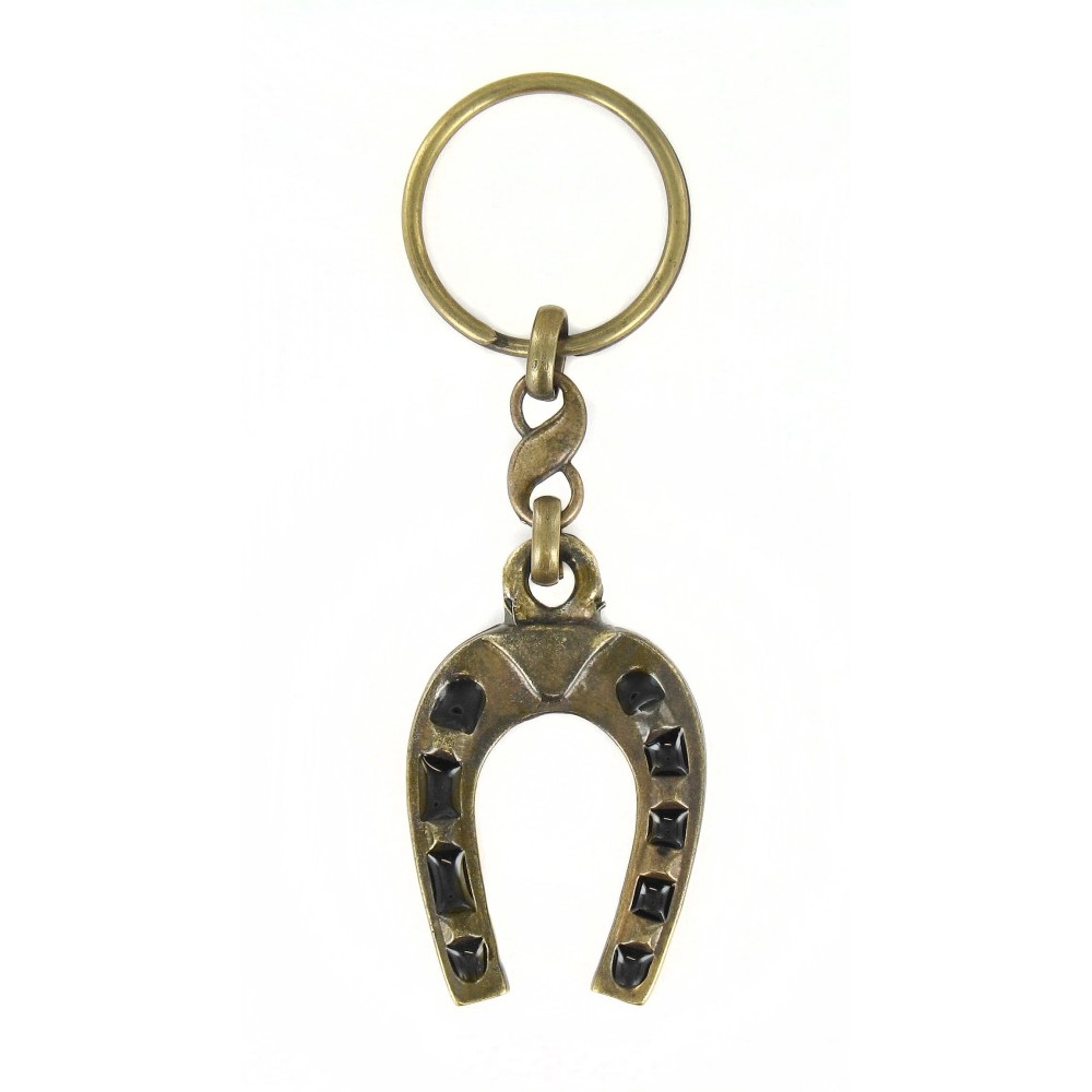 Porté Clés Fer à Cheval en Métal Fabrication Artisanale