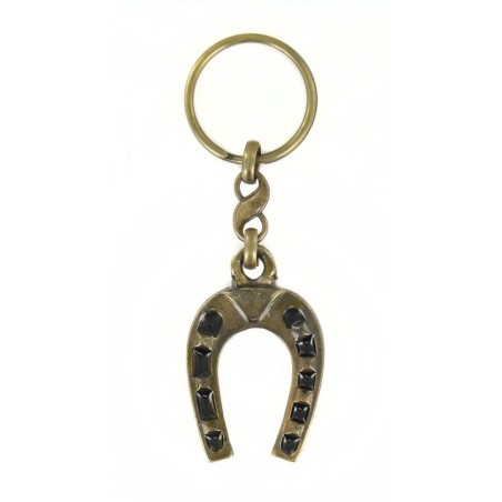 Porté Clés Fer à Cheval en Métal Fabrication Artisanale