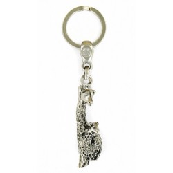 Porte clés Giraffe en métal. Made In France Artisanal