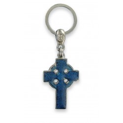 Porte clés La Croix Celtique de Bretagne. Fabrication Artisanale Française.