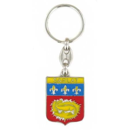 Porte clés de Sarlat La Canéda 24200. Fabrication Artisanale Française.