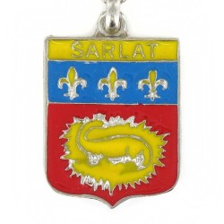 Porte clés de Sarlat La Canéda 24200. Fabrication Artisanale Française.
