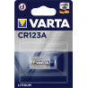 Pile CR123A 3V Lithium VARTA