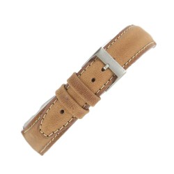 Bracelet montre Cuir de veau Nevada Artisanal
