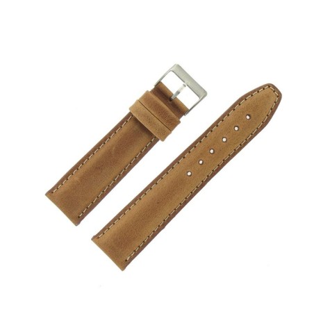 Bracelet montre Cuir de veau Nevada Artisanal