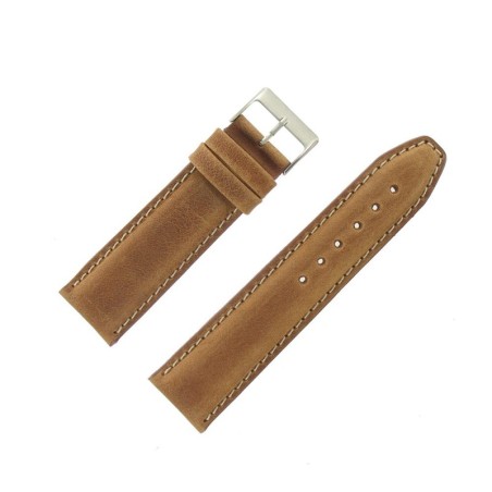 Bracelet montre Cuir de veau Nevada Artisanal
