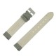 Bracelet de Montre 18mm Gris en Cuir Nubuck Véritable Fabrication Artisanale