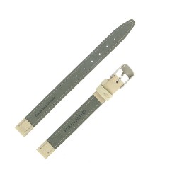Bracelet de Montre 10mm Beige en Cuir Buffalo Fabrication Artisanale