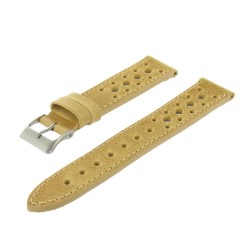 Bracelet montre Racing Cuir de veau Artisanal