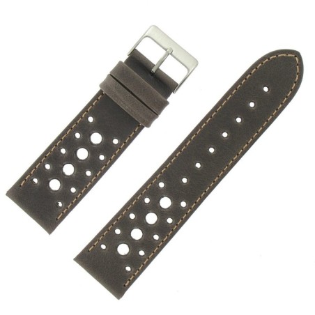 Bracelet montre Racing Cuir de veau Artisanal