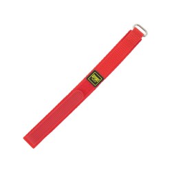 Bracelet de Montre Scratch 14mm Rouge Textile Nylon Sports