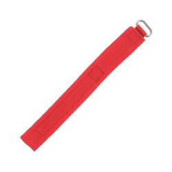 Bracelet de Montre Scratch velcro 16mm Rouge Textile Nylon Sports