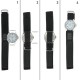 Bracelet de montre en Nylon Scratch fermeture type Velcro