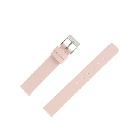 Bracelet de Montre 14mm Rose Modern en Cuir Aniline Fabrication Artisanale