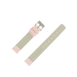 Bracelet de Montre 14mm Rose Modern en Cuir Aniline Fabrication Artisanale