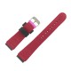 Bracelet de Montre 18mm Fushia en Nylon Velours