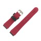 Bracelet de Montre 20mm Bordeaux en Nylon Velours