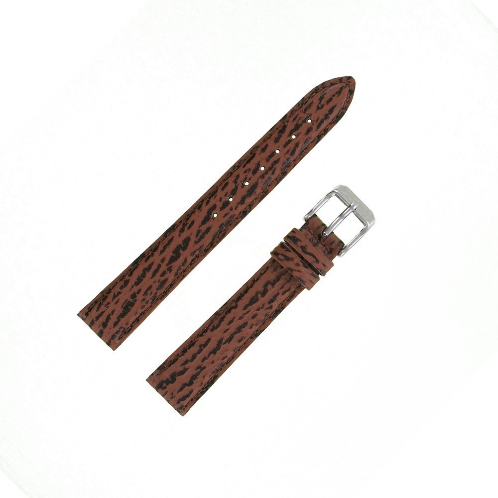 Bracelet Montre 16mm Gold en Requin Véritable Doublé Requin Véritable