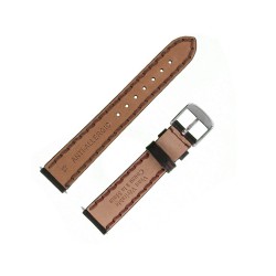 Bracelet de Montre 18mm Marron Cuir Vintage Taylord Fabrication Artisanale