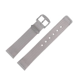 Bracelet de Montre 18mm Mesh Maille Milanaise en Acier Inoxydable
