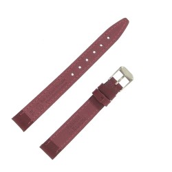 Bracelet montre Sevilla Bordeaux 14mm en cuir Buffalo Artisanal