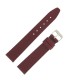 Bracelet montre Sevilla Bordeaux 18mm en cuir Buffalo Artisanal