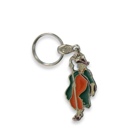 Porte clé du Pélerin de Saint Jacques de Compostelle Made In France