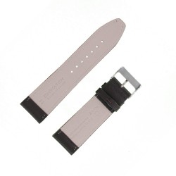 Bracelet de Montre 24mm Marron en Cuir Véritable EcoCuir Fabrication Artisanale