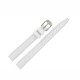 Bracelet de Montre 12mm Blanc en Cuir Véritable Fabrication Artisanale E1011202