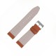 Bracelet de Montre 22mm Marron Clair en Cuir Véritable EcoCuir Fabrication Artisanale