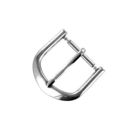 Boucle Fermoir 14mm en Métal argenté Remplacement Bracelet Montre