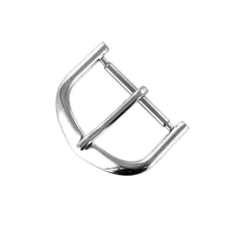 Boucle Fermoir 18mm en Métal Chromé Remplacement Bracelet Montre