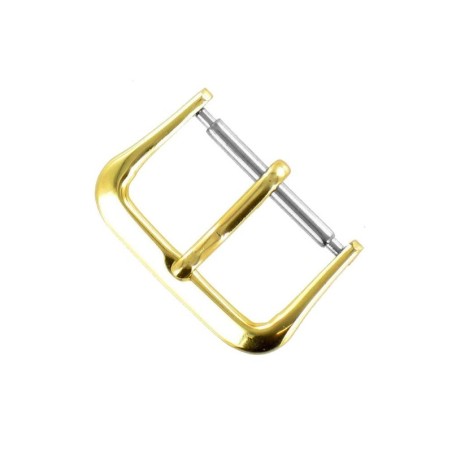 Boucle de remplacement 16mm en alloy doré pour bracelet de montre