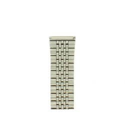 Bracelet de Montre 18mm en Acier Boucle coulissante de sureté