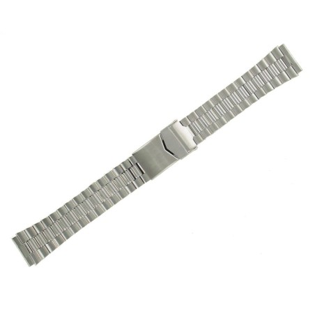 Bracelet de montre 18mm Acier à Boucle déployante de Sureté