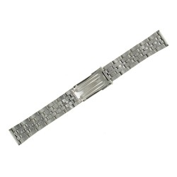 Bracelet de montre 18mm Acier à Boucle déployante de Sureté