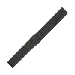 Bracelet de Montre 20mm Noir Maille Milanaise Acier Rowi-Fixoflex®