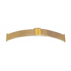 Bracelet de Montre Milanais 18mm GA22mm Mesh Acier Gold HiTec Inoxydable ROWI FIXOFLEX