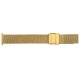 Bracelet de Montre 14mm Acier Gold HiTec Maille Milanaise Rowi-Fixoflex®