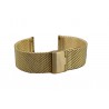 Bracelet de Montre 20mm Mesh Acier Gold HiTec Rowi-Fixoflex®