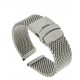 Bracelet de Montre 24mm Mesh Acier Gold HiTec Rowi-Fixoflex®