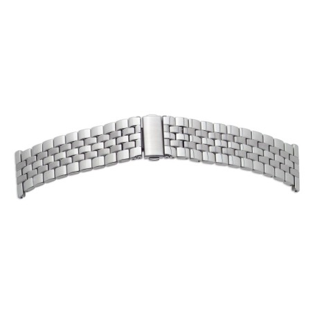Bracelet de montre 28mm Acier Massif Inox Fermoir Papillon Rowi