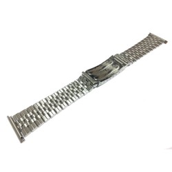 Bracelet de montre 22mm Acier Bicolore Fermoir Déployant Rowi