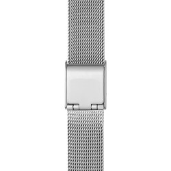 Bracelet de Montre 18mm Argenté Maille Milanaise Acier Rowi-Fixoflex