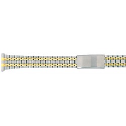 Bracelet de montre 12mm Acier PVD Bicolore Adaptable à 16mm Rowi