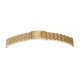 Bracelet de Montre 22mm en Acier Gold Inoxydable Rowi Made In Germany