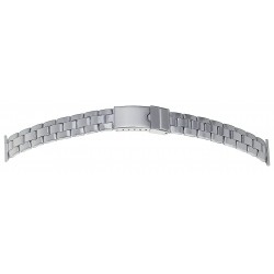 Bracelet de Montre 17mm en Acier Inoxydable ROWI FIXOFLEX 