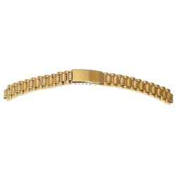 Bracelet de montre Muti Anses 18-20 et 22mm en Acier Gold Rowi Made In Germany