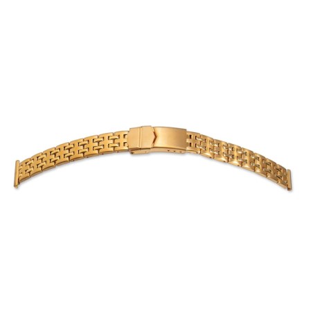 Bracelet de montre Muti Anses 12-14 et 16mm en Acier Gold Rowi Made In Germany